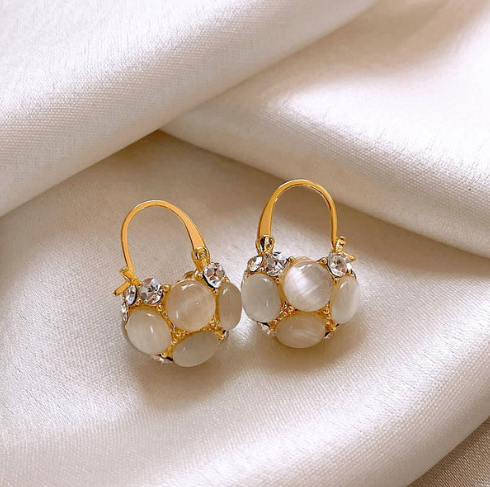 Boucles d'oreilles élégantes en or pour femmes